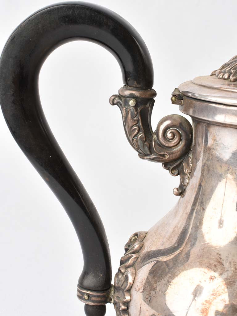 Napoleon III Teapot with Ebony Handle