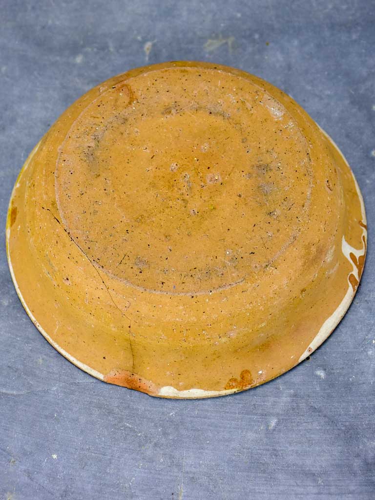 Antique French clay bowl - Vallauris