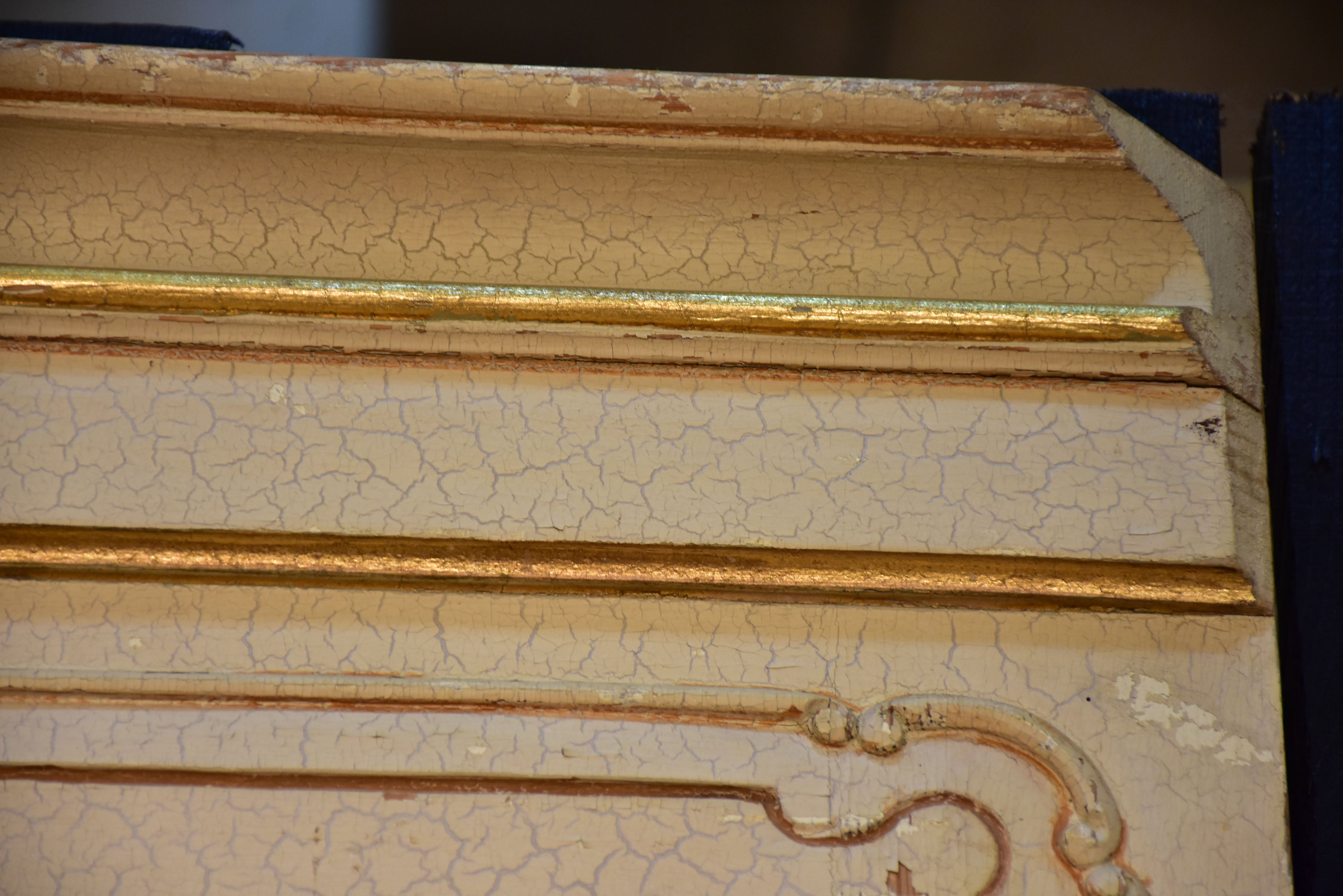 Antique French gilded boiserie