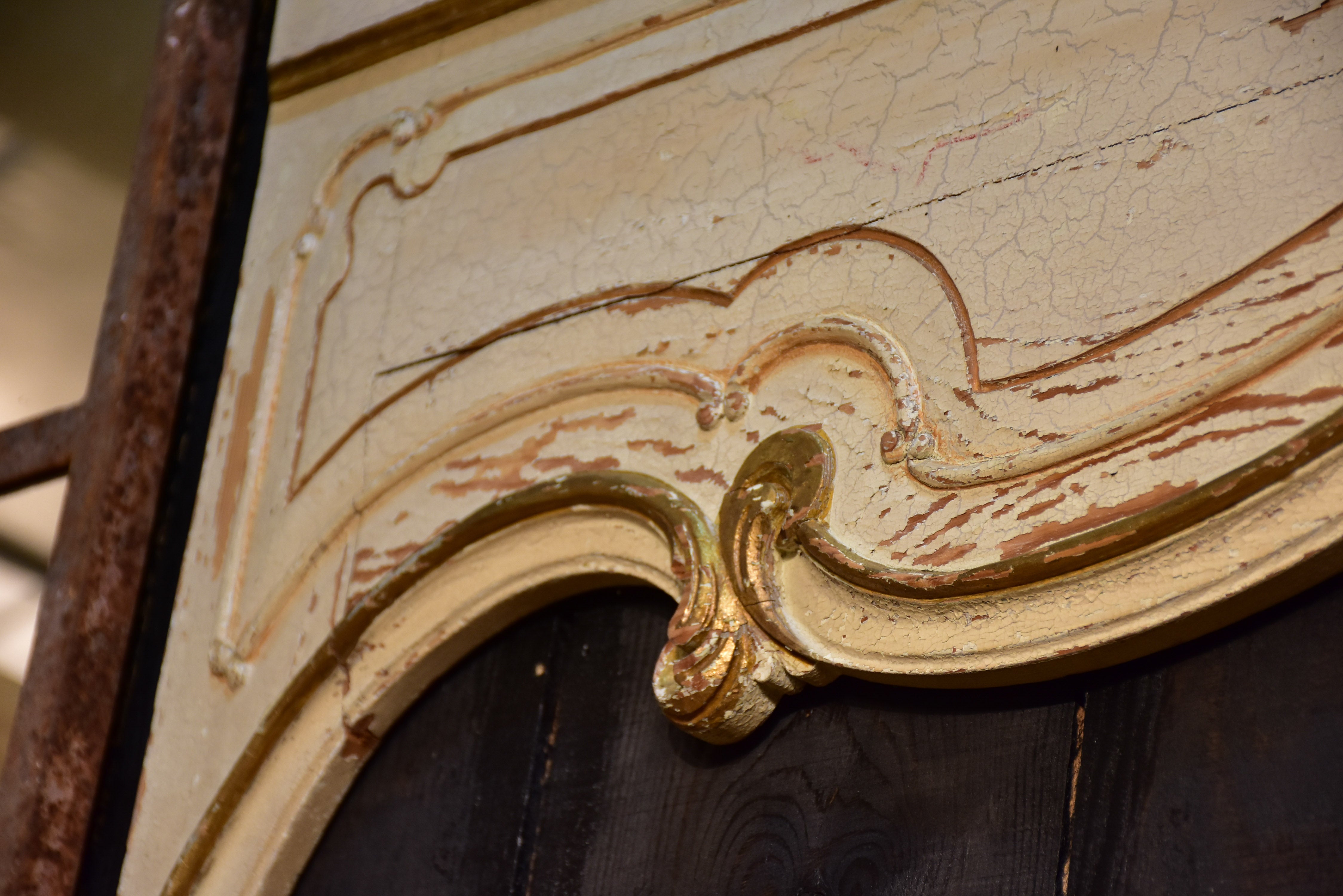 Antique French gilded boiserie