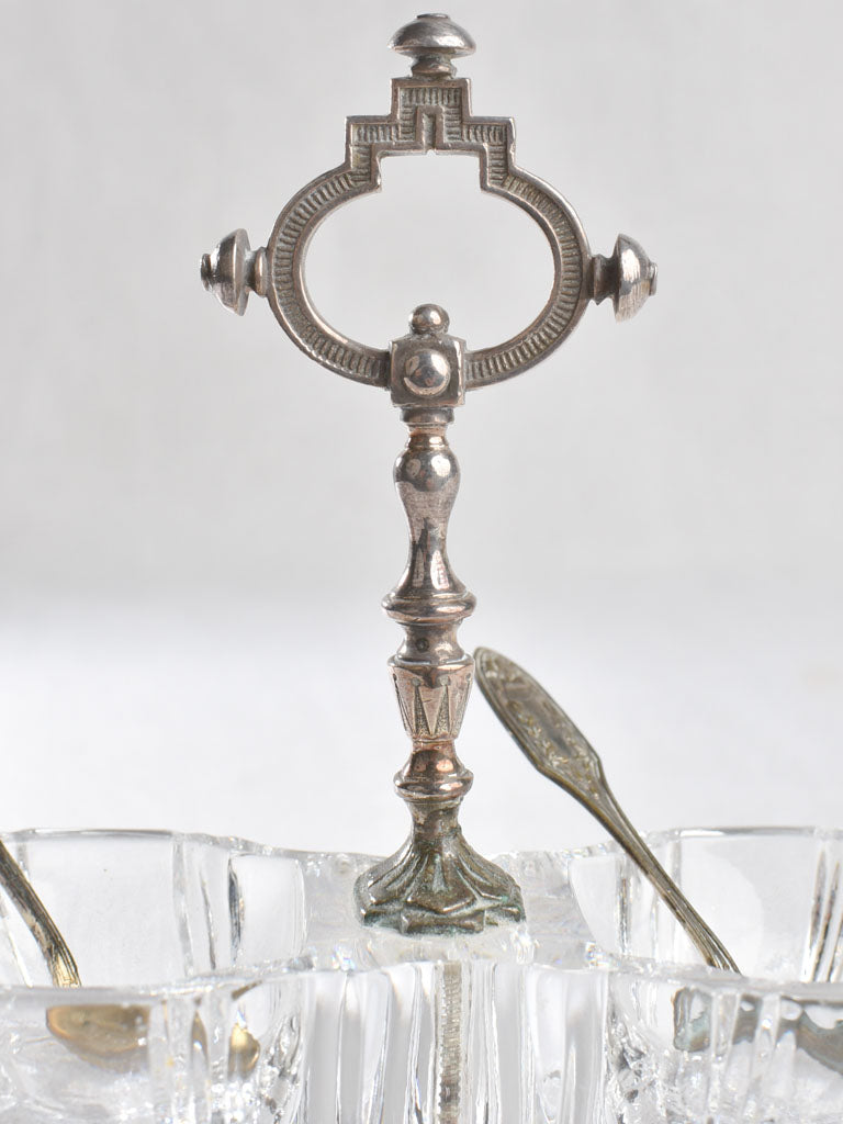 Antique salt and pepper bowls serveware
