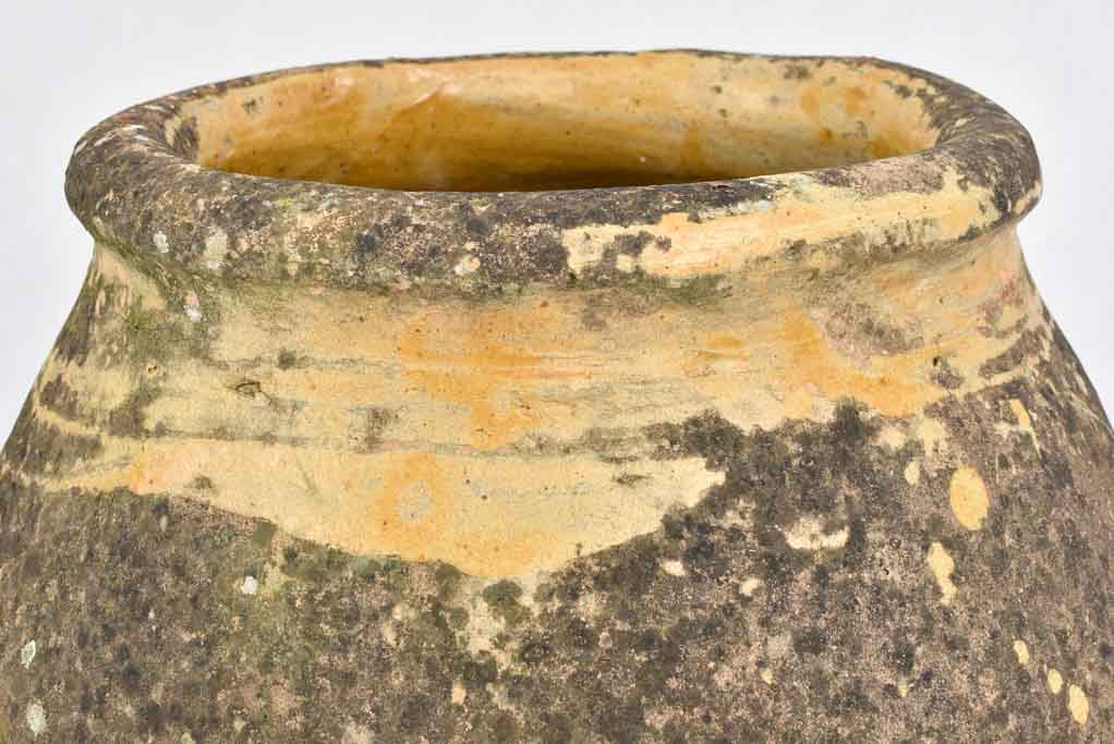 Antique French olive jar 22¾"