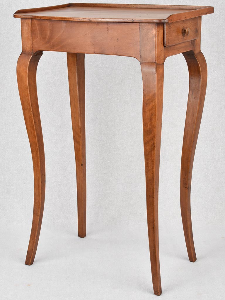 Small nightstand with lateral drawer