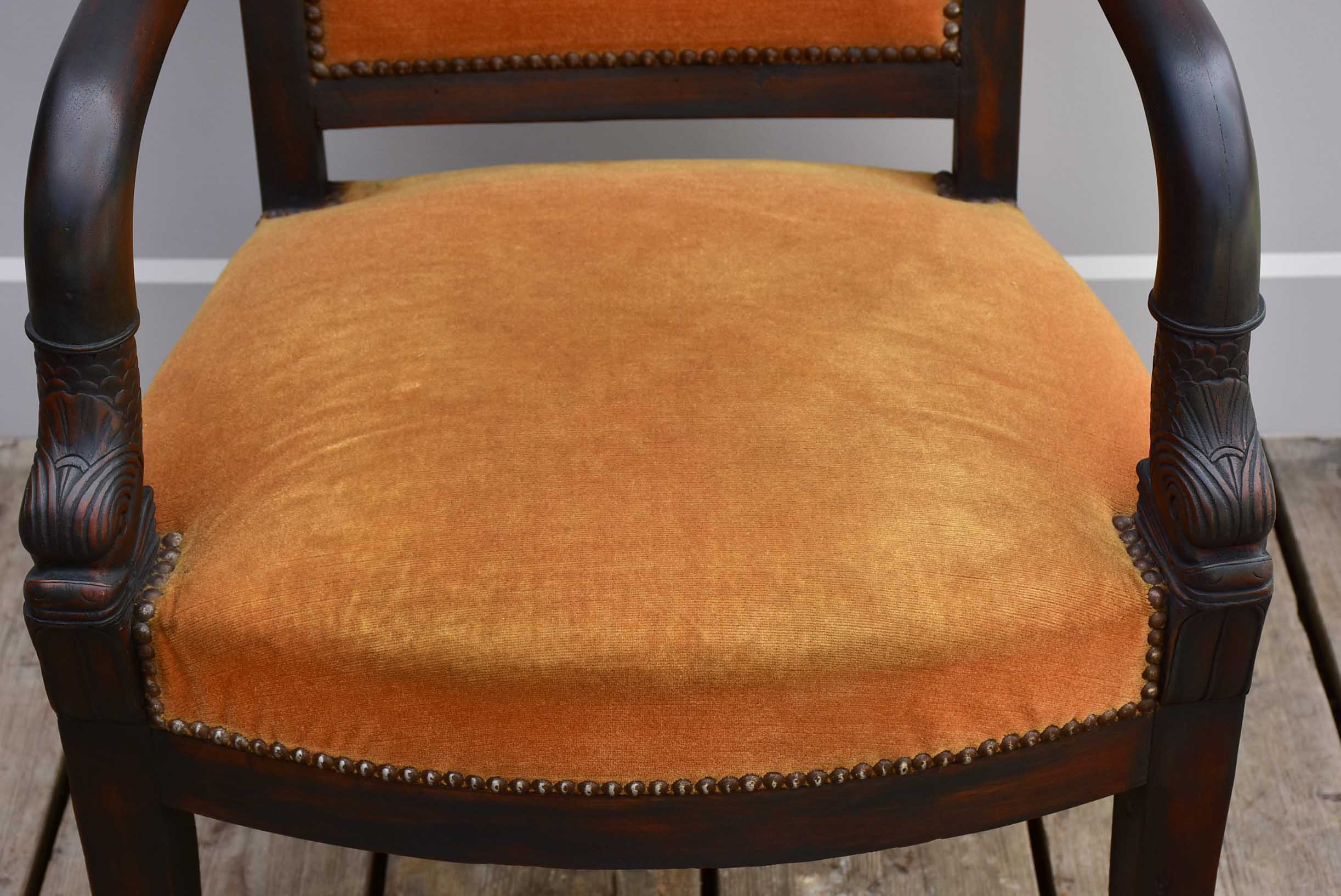 Authentic 19th century French armchair