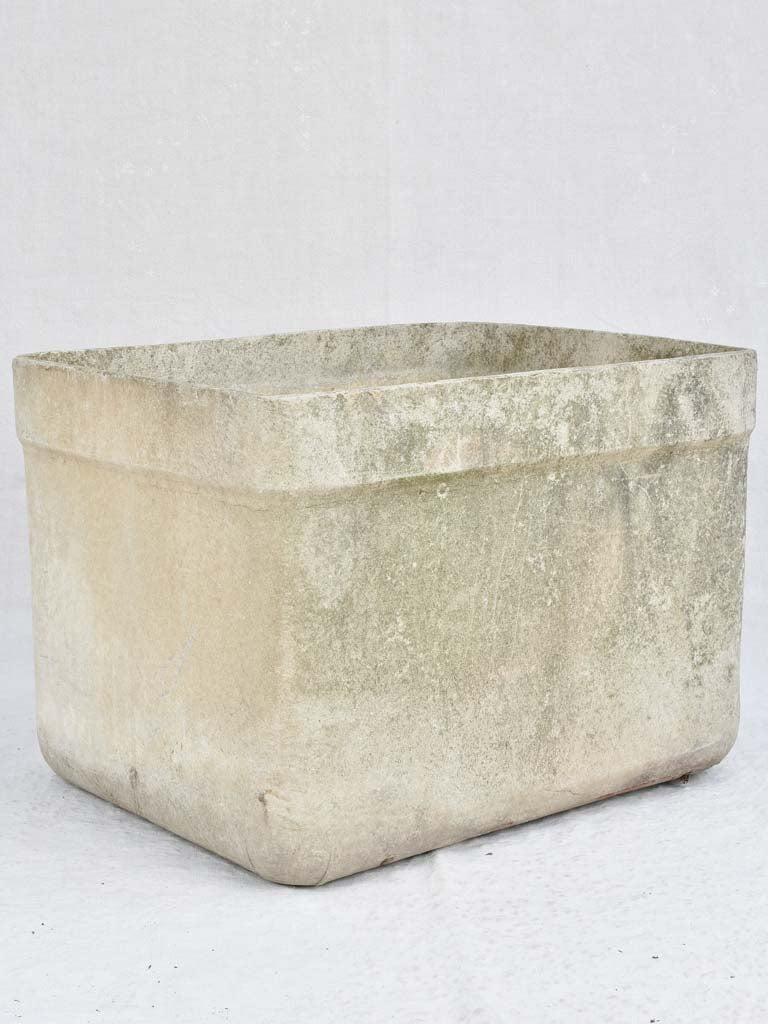 Set of 3 large rectangular Willy Guhl planters 19"