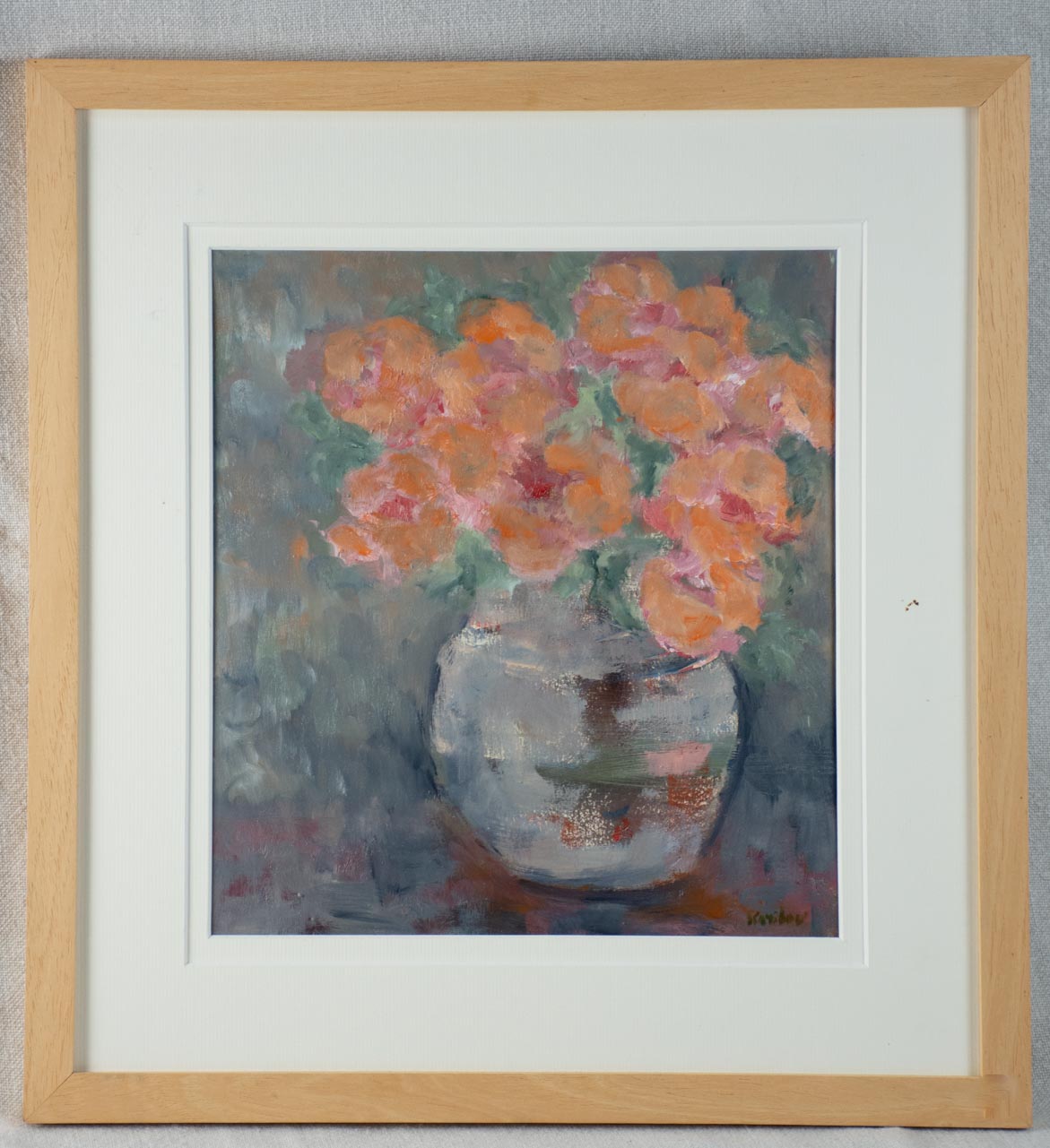 Colorful Handcrafted Susannah's Bouquet Tapestry