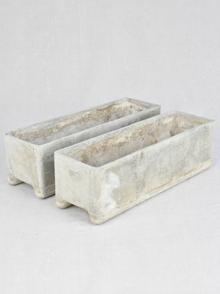 Vintage Swiss-made Willy Guhl planters