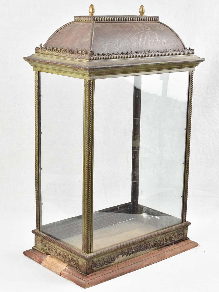 Aesthetic early 20th-century chocolate store fixture