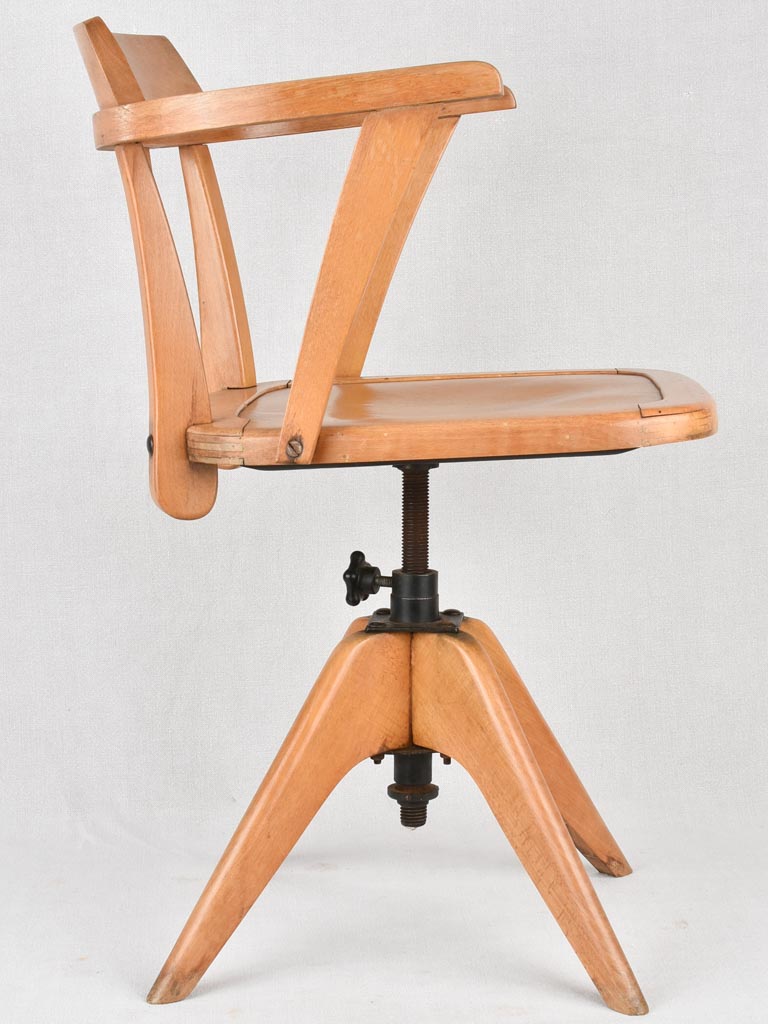 Desk armchair, antique, French