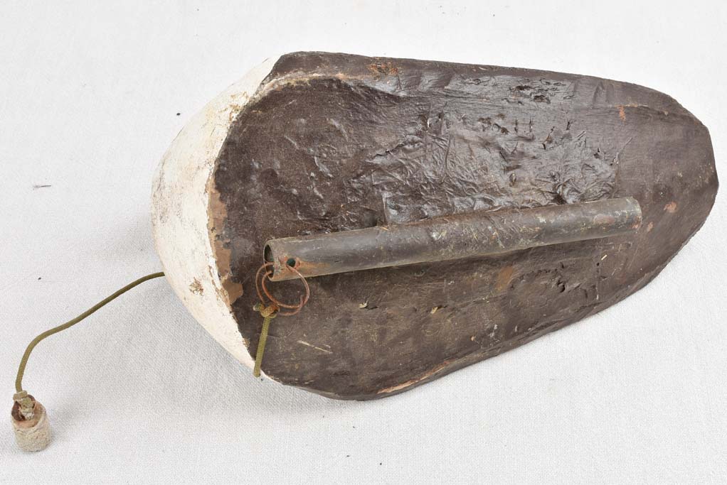 7 antique French wooden duck decoys