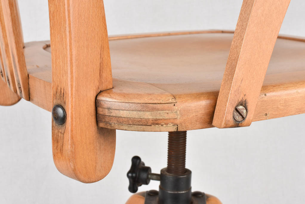 Desk armchair, antique, French