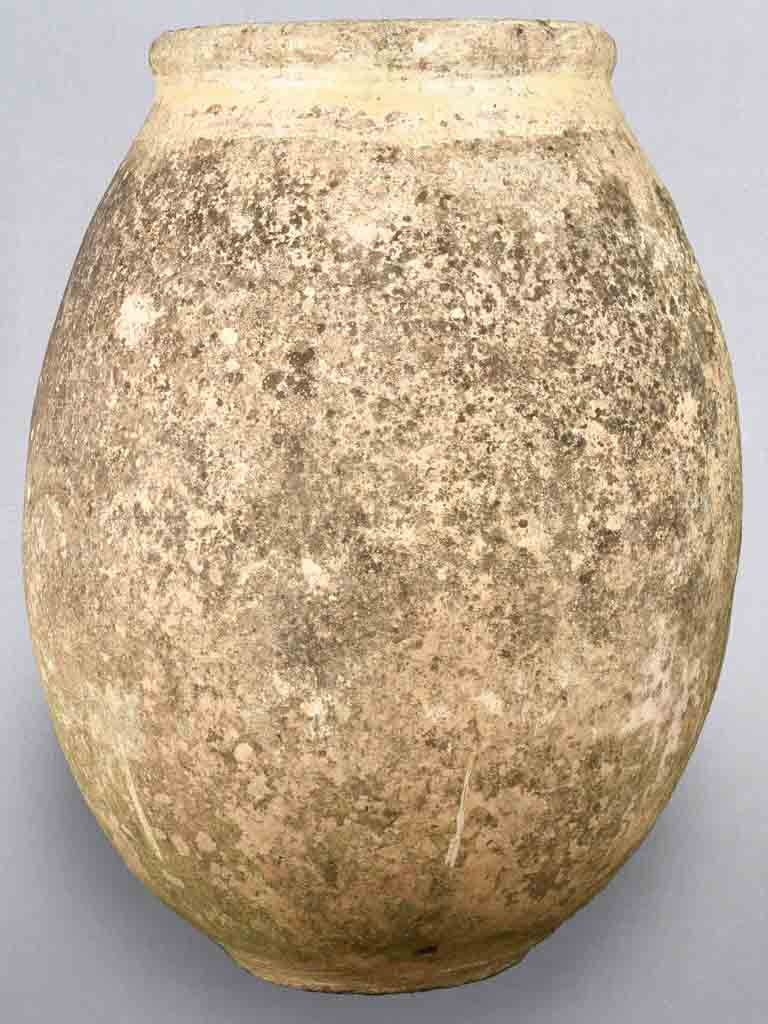 Antique French Biot olive jar