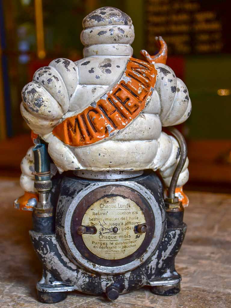 Antique French Michelin air compressor 110v