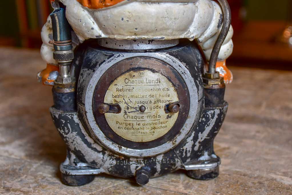 Antique French Michelin air compressor 110v