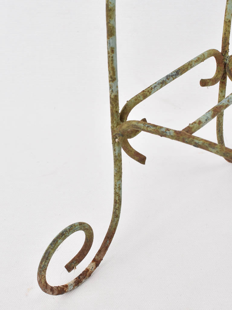 Little French iron plant stand 24"