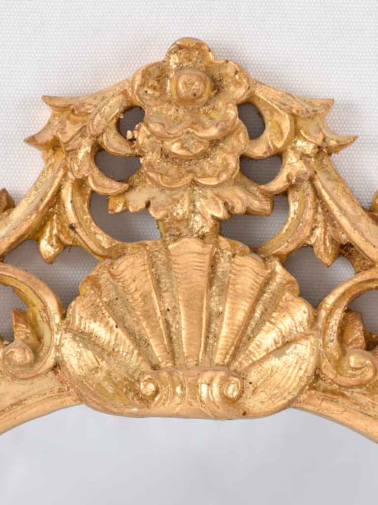 Small Louis XV style mirror 22¾" x 15"
