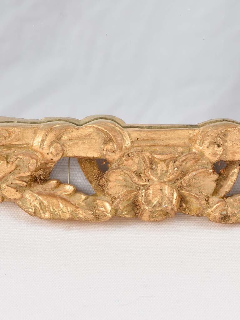 Small Louis XV style mirror 22¾" x 15"
