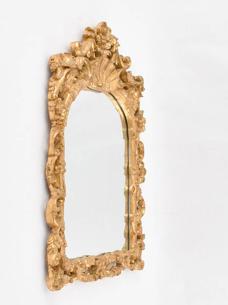 Small Louis XV style mirror 22¾" x 15"