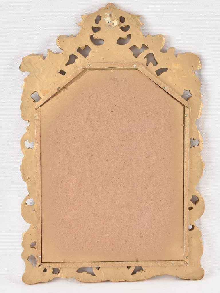 Small Louis XV style mirror 22¾" x 15"