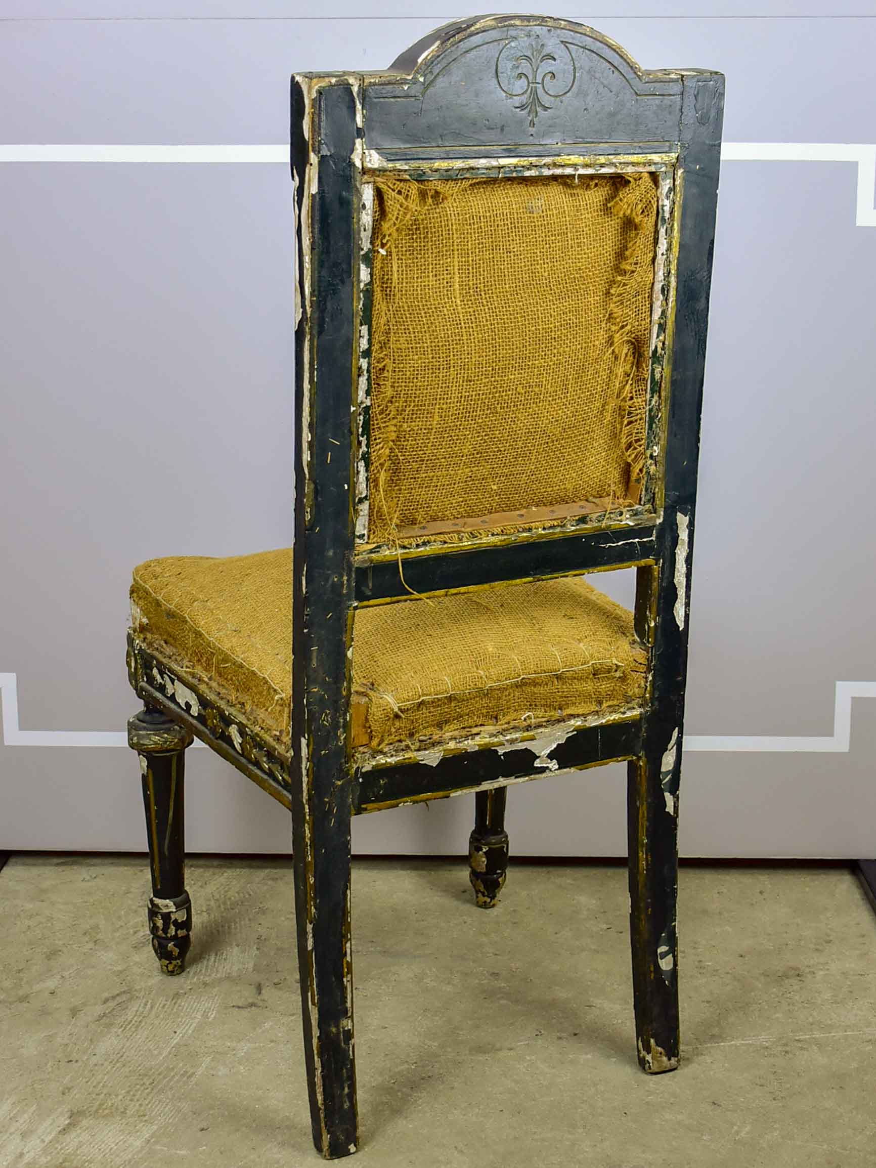 Four 18th Century Neapolitan chairs