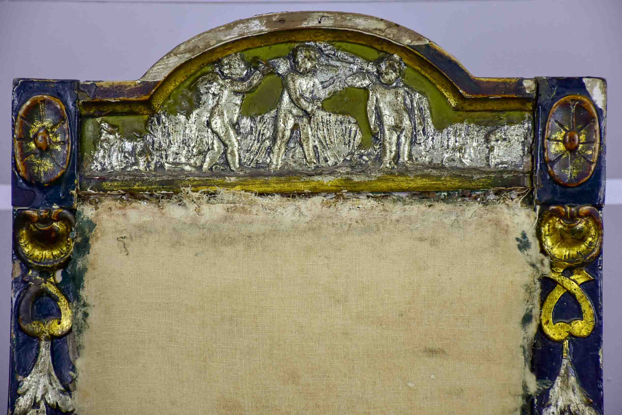 Four 18th Century Neapolitan chairs