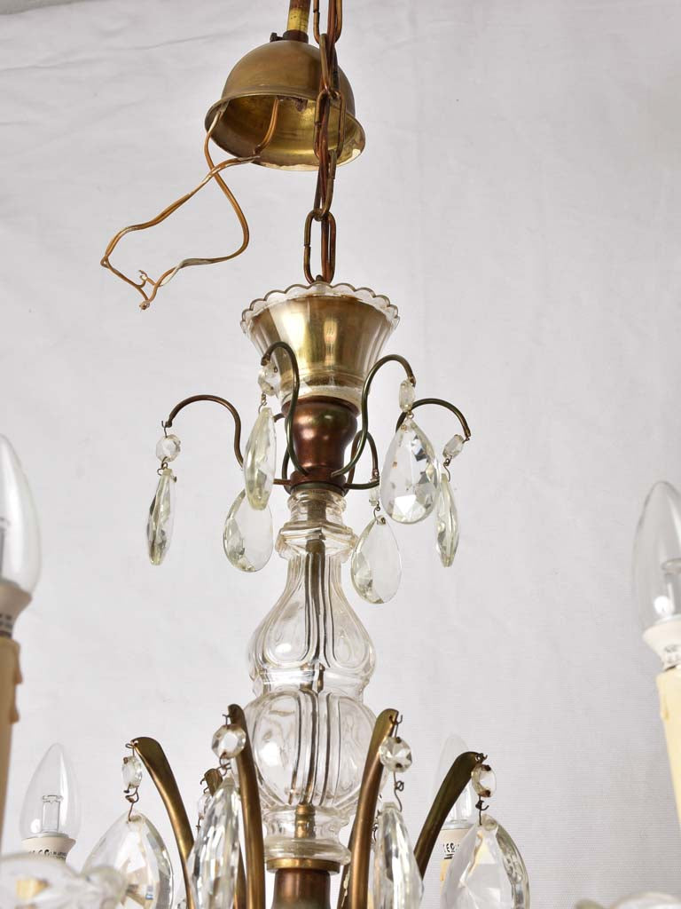 Vintage 6-Light French Chandelier