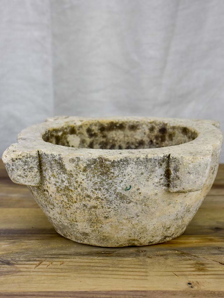 Antique French stone mortar