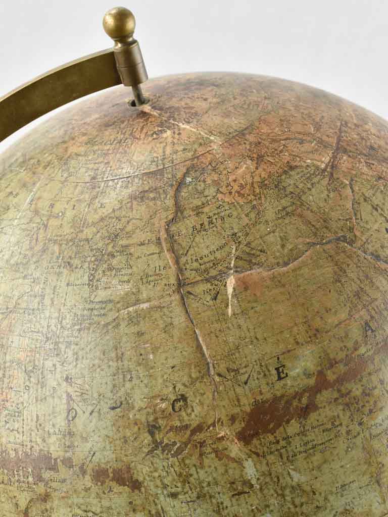 Elegant French living room globe