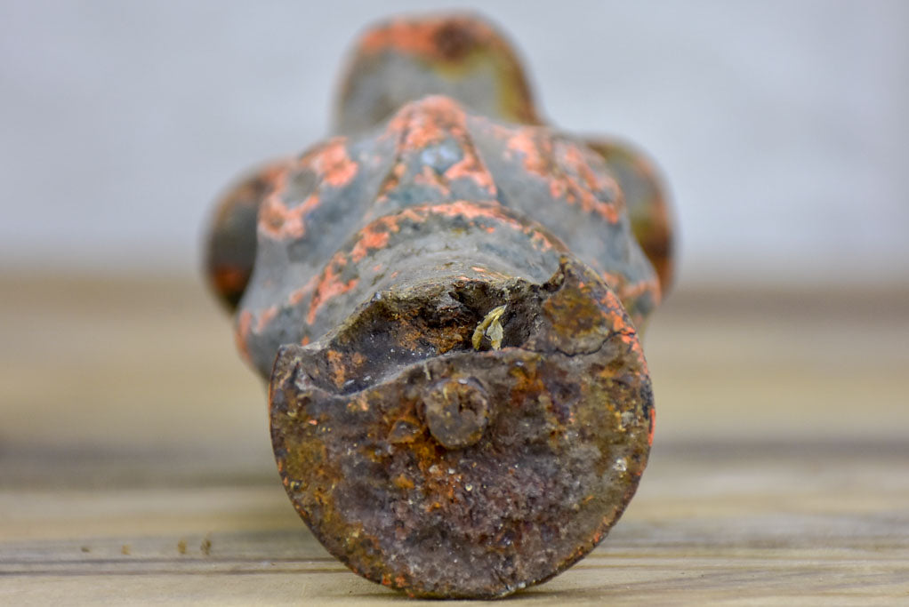 Pair of 19th Century French fence points - cast iron
