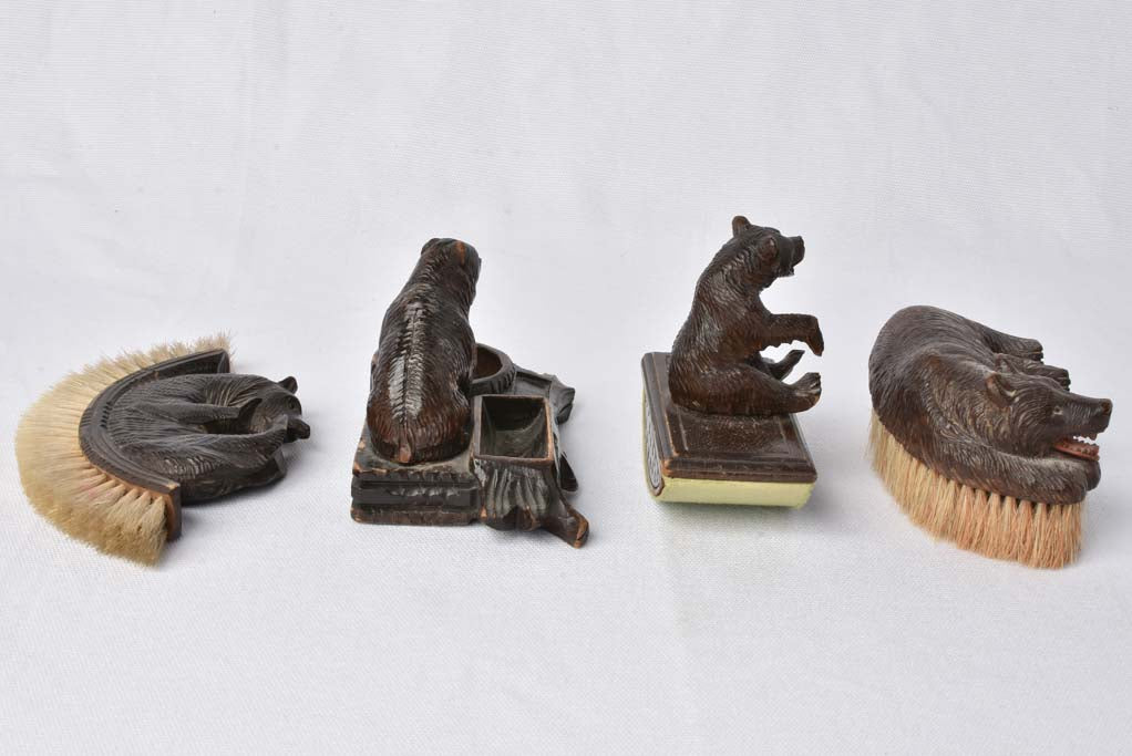 Collection of office accessories - Black Forest bears