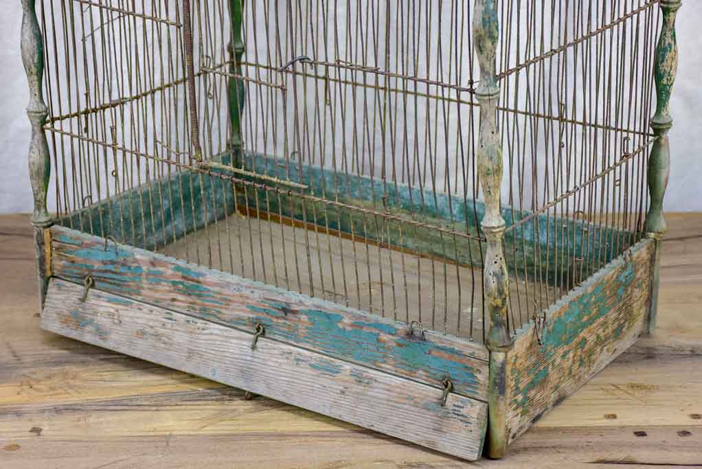 Large antique French birdcage