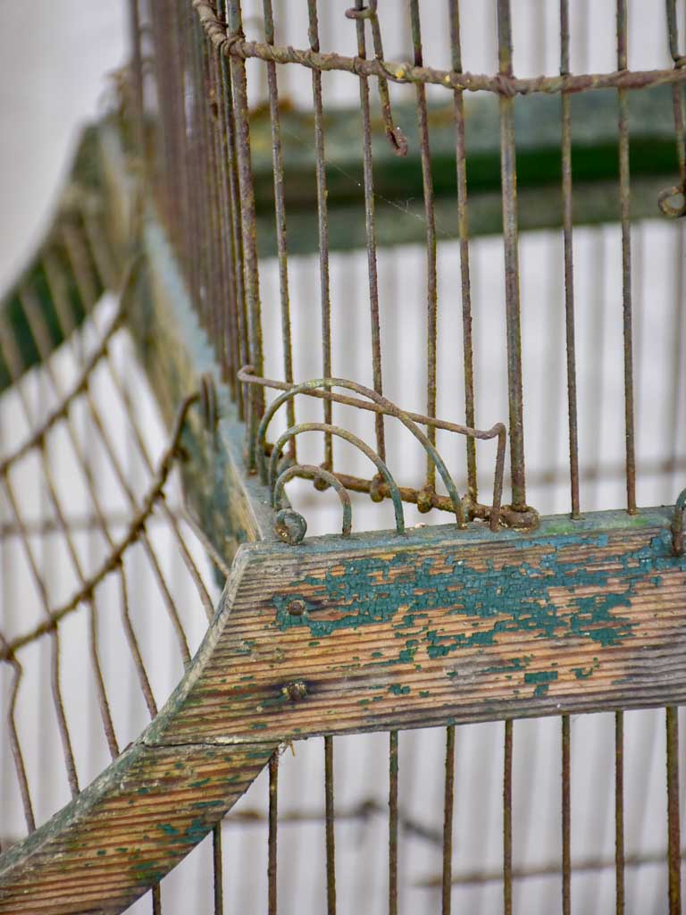 Large antique French birdcage