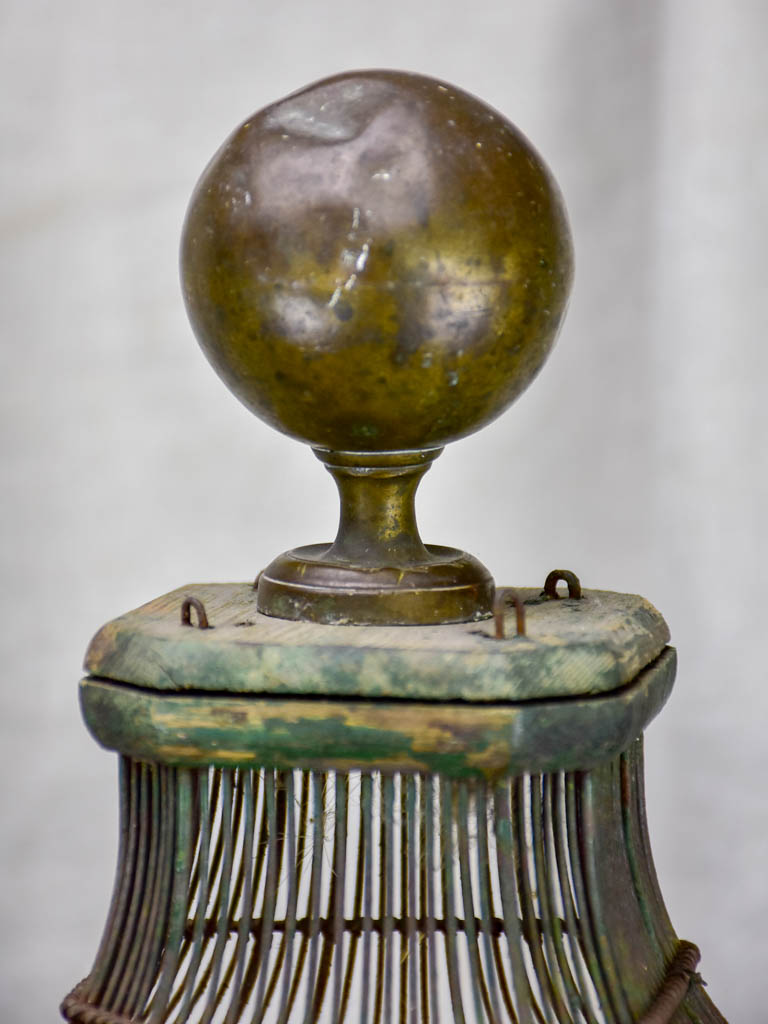 Large antique French birdcage