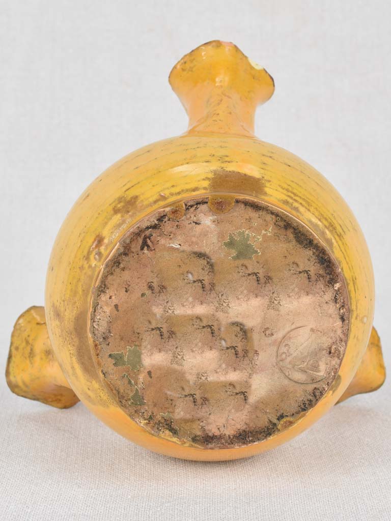 Tulip vase in the shape of fruit, 1940s, 8"