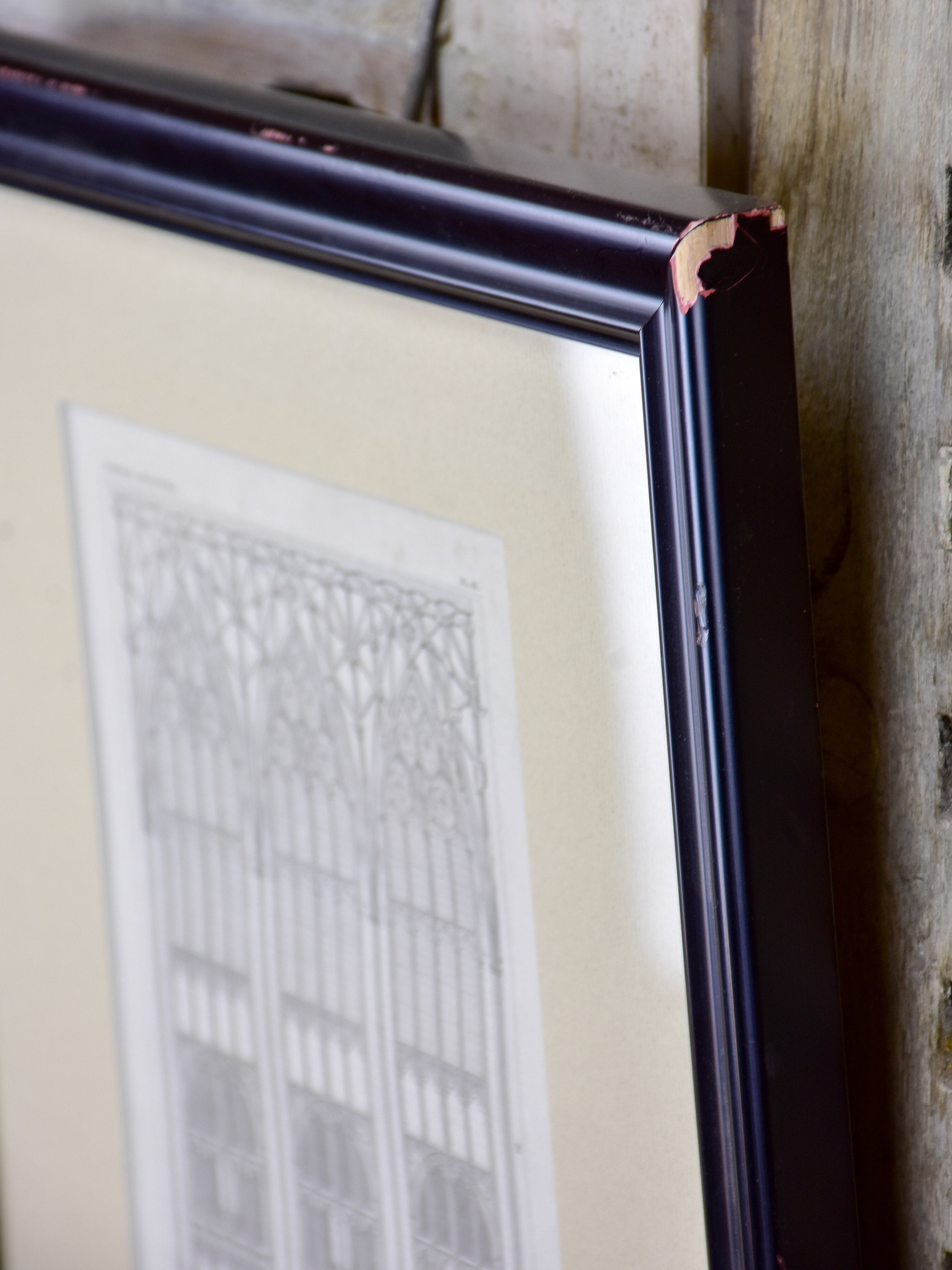 19th century Architectural drawing of English Cathedrals and Churches