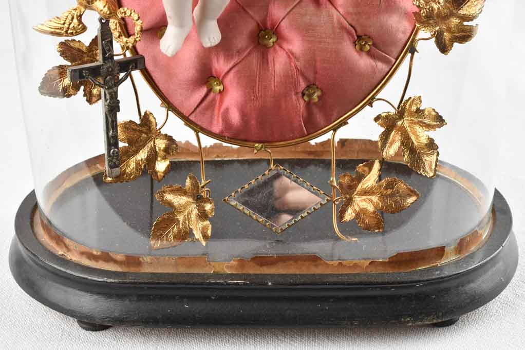 Napoleon III marriage dome 17"