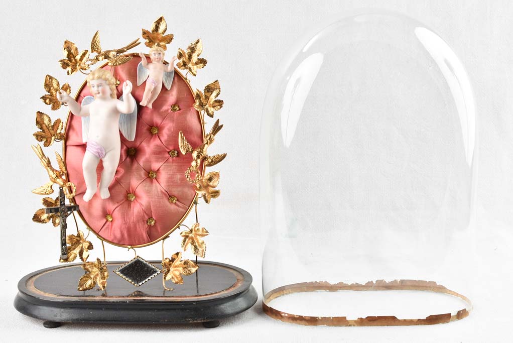 Napoleon III marriage dome 17"