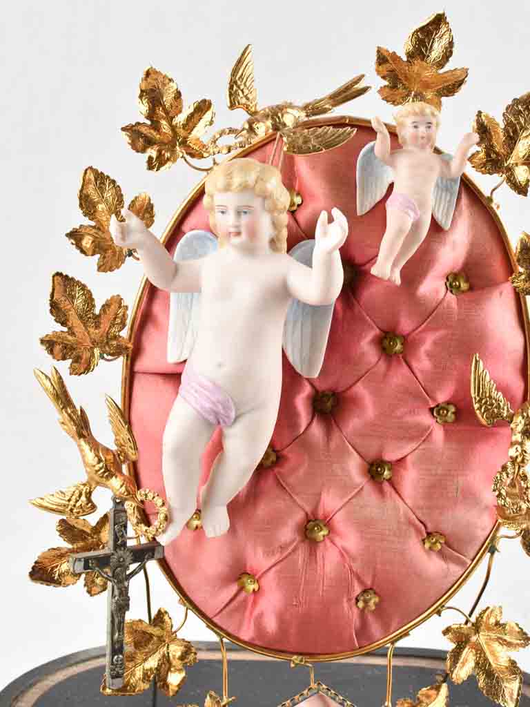 Napoleon III marriage dome 17"