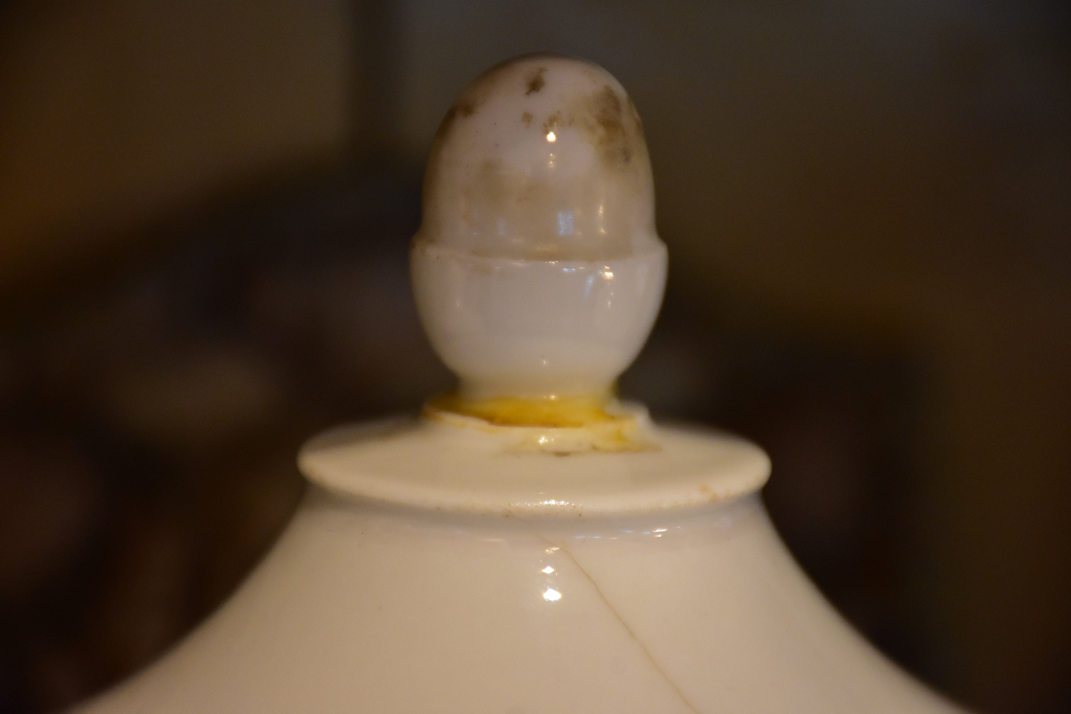 Collection of 6 antique French apothecary jars
