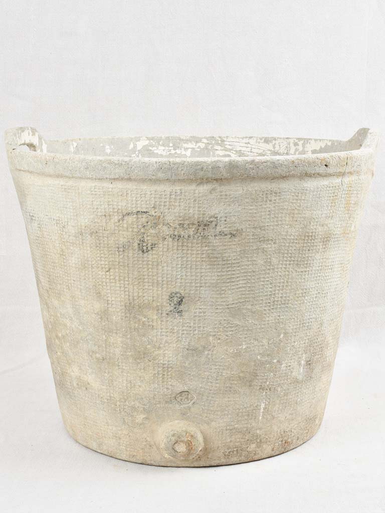 2 vintage pots with handles & side spout