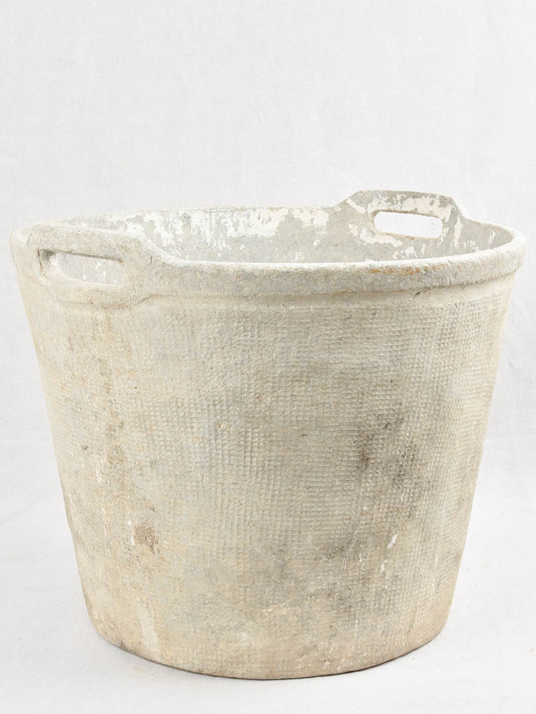 2 vintage pots with handles & side spout