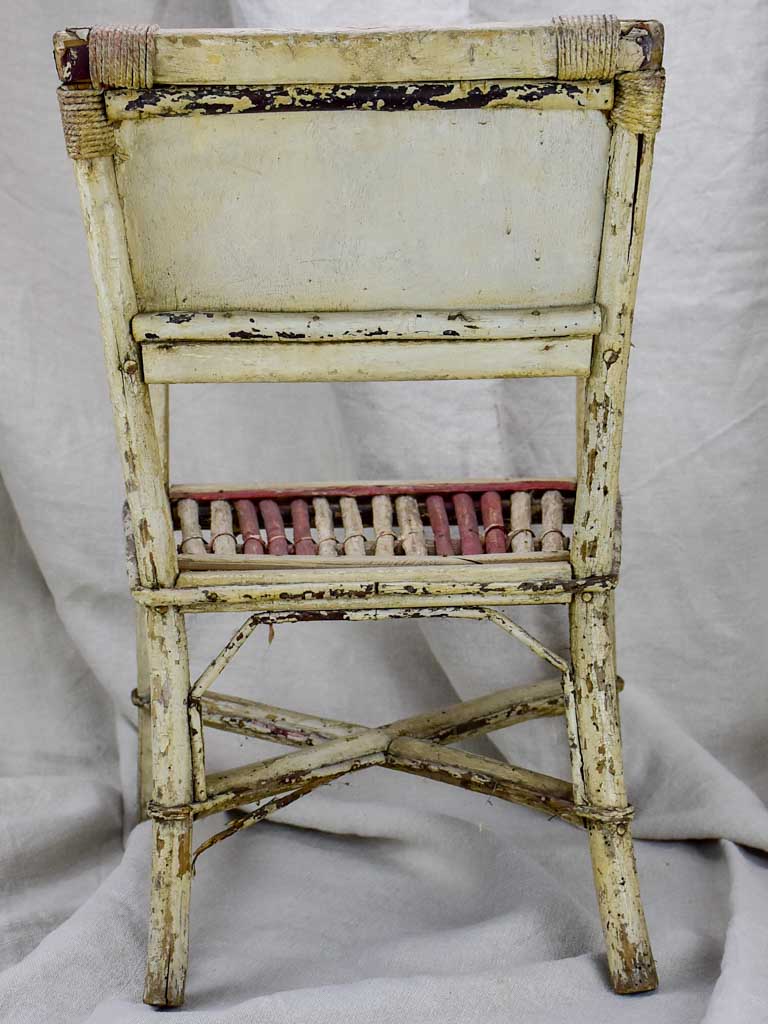 Antique French child's armchair