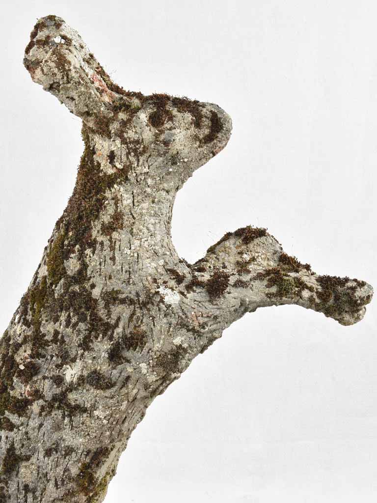 Concrete garden hare sculpture 29½"