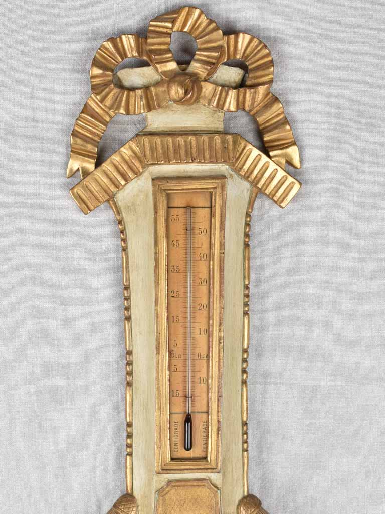 Barometer, Louis XVI-style, 19th-century 38½"
