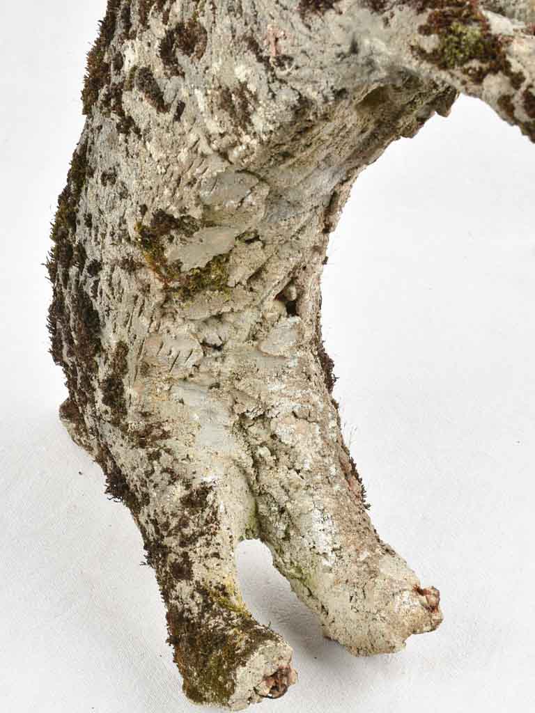 Concrete garden hare sculpture 29½"