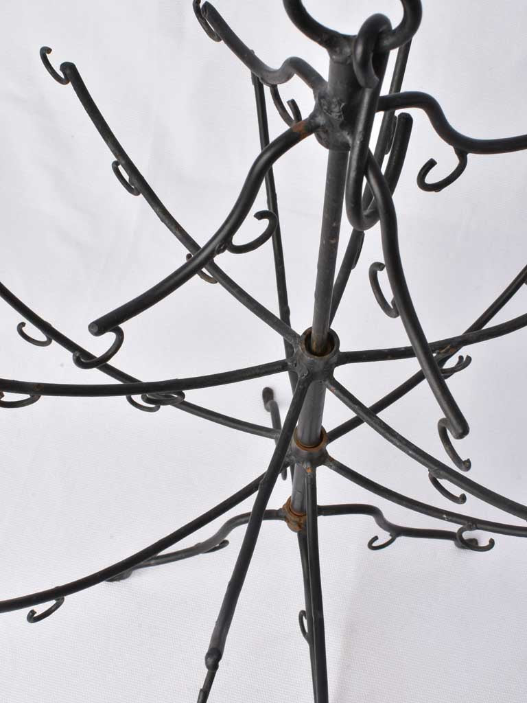 Antique-style necklace display stand