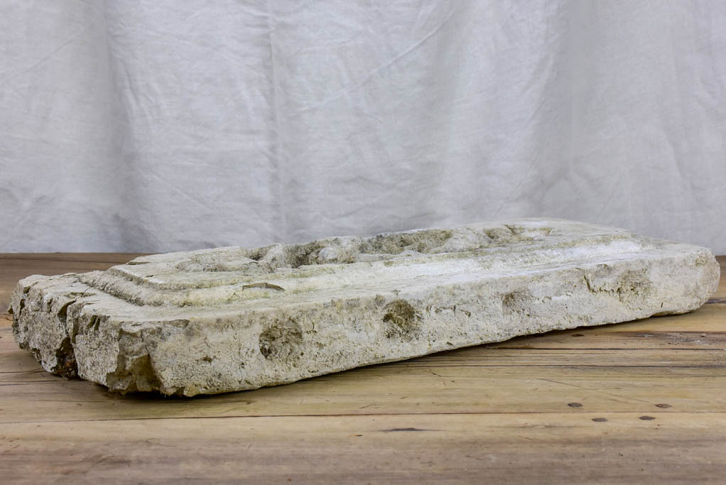 Antique French ceiling mold - cement, 19th Century