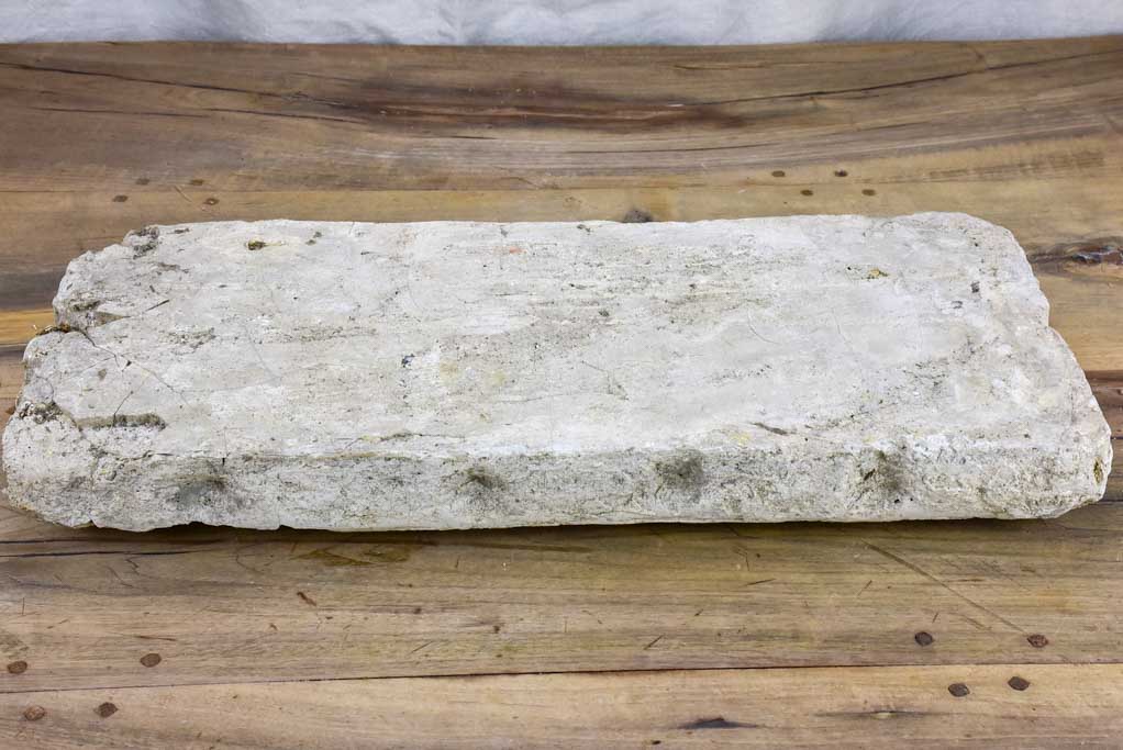 Antique French ceiling mold - cement, 19th Century