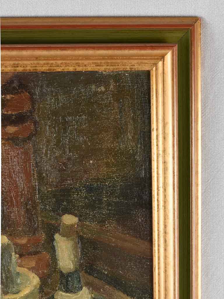 Classic Provencal oil on board