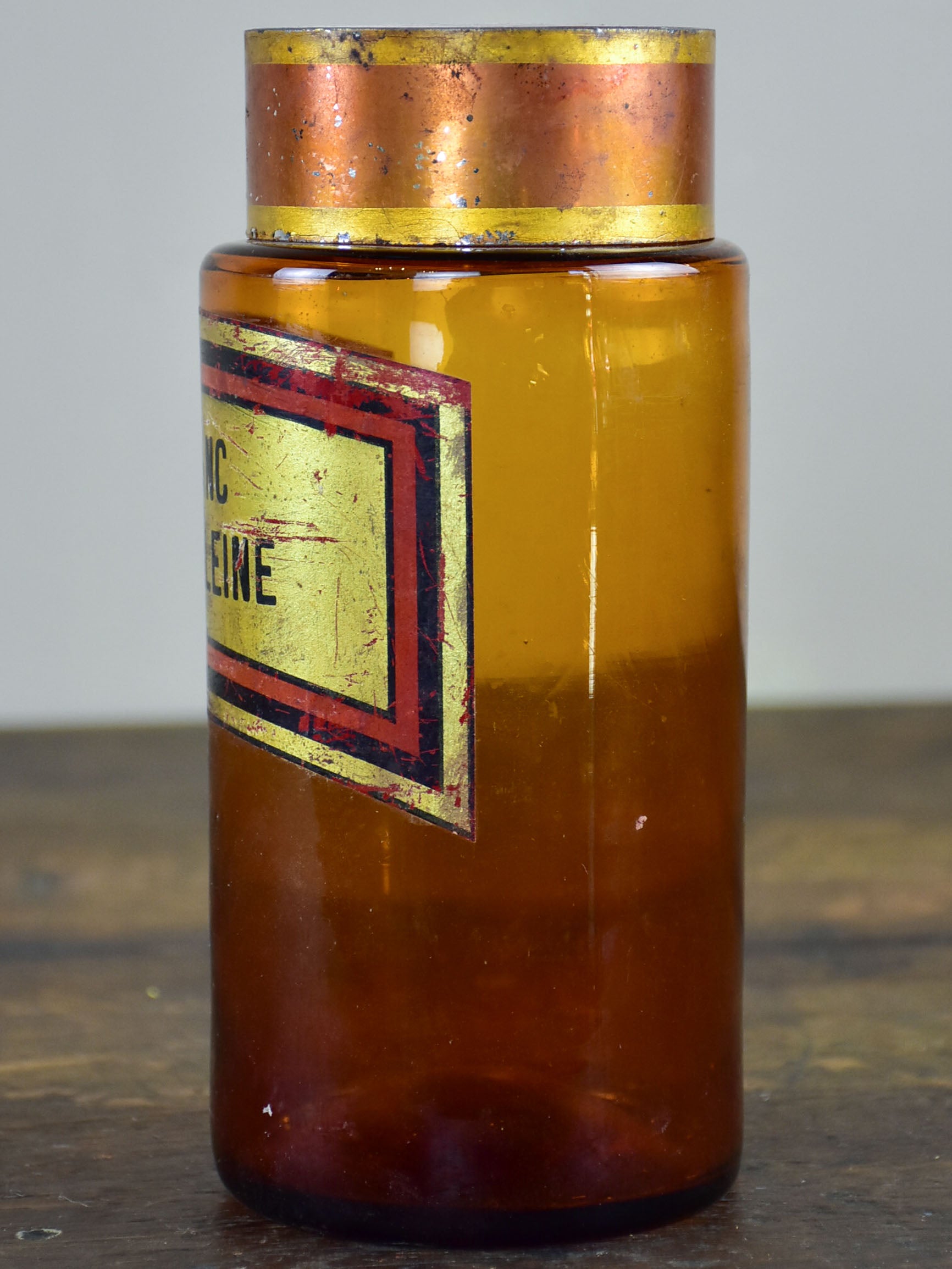 19th Century apothecary jar - Blanc de Baleine